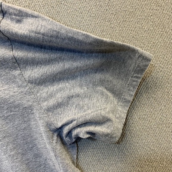 Nike St Louis Cardinals MLB Shirt Gray Red Tee Athletic Cut Baseball Mens XL - Picture 10 of 10